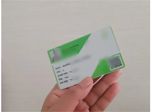 Personalised Information with QR scan.